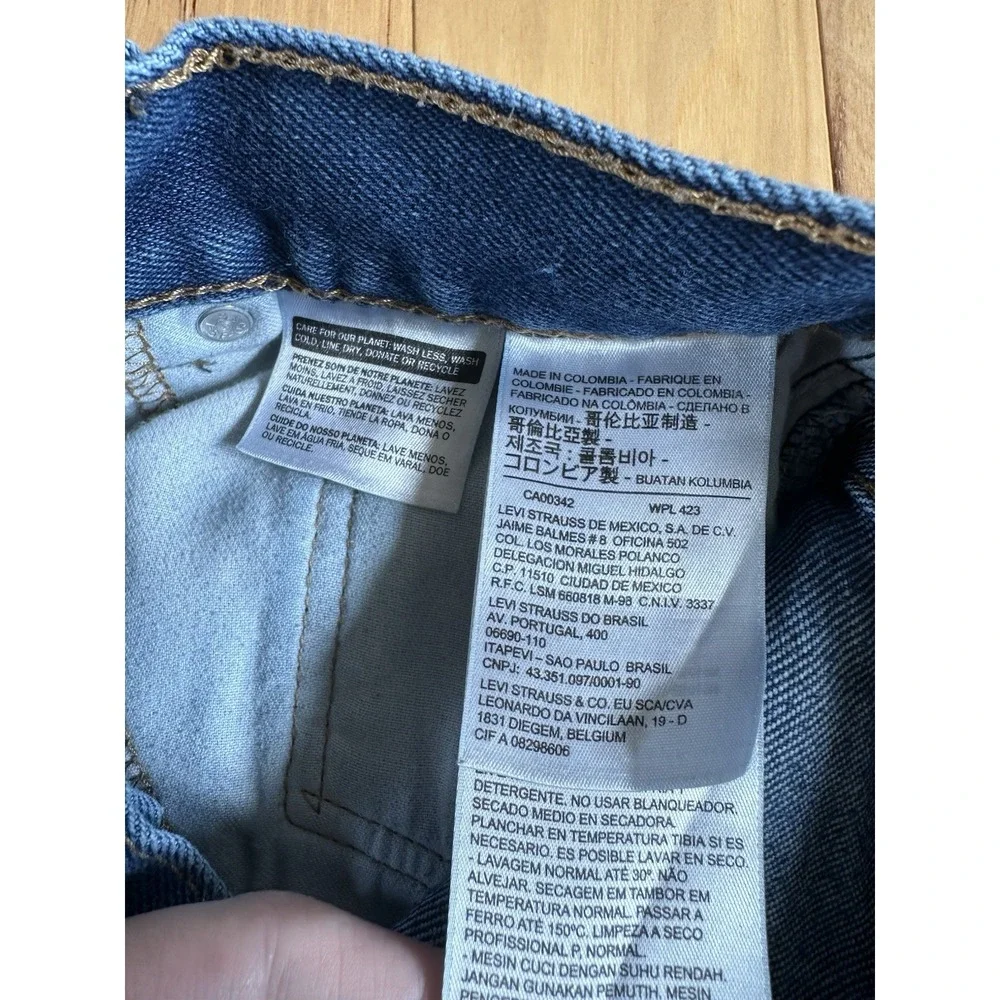 Levi's 517 Jeans Men's 30x36 Blue Bootcut Cowboy Western Workwear (Fits 29x34)